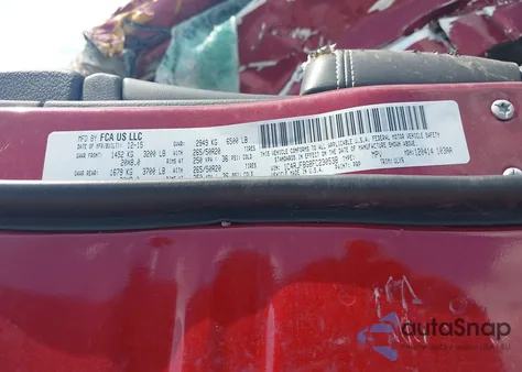 2015 Jeep Grand Cherokee Limited из США, поврежденный, VIN 1C4RJFBG8FC230538